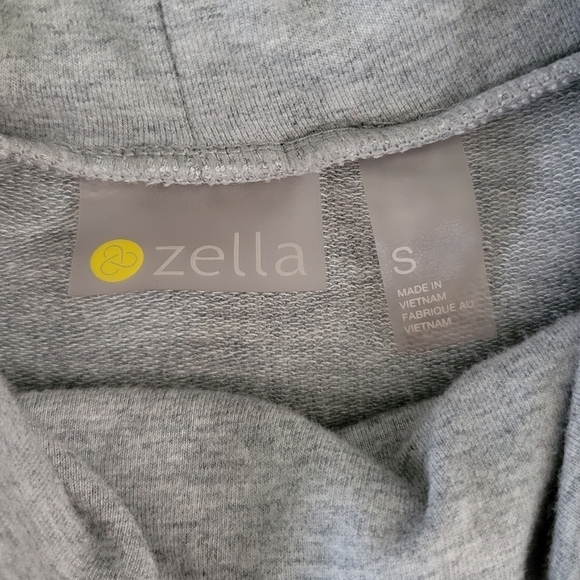 Zella Bounce Back Funnel Neck Sleeveless Athletic Vest Women's Size S Gray - Picture 7 of 9